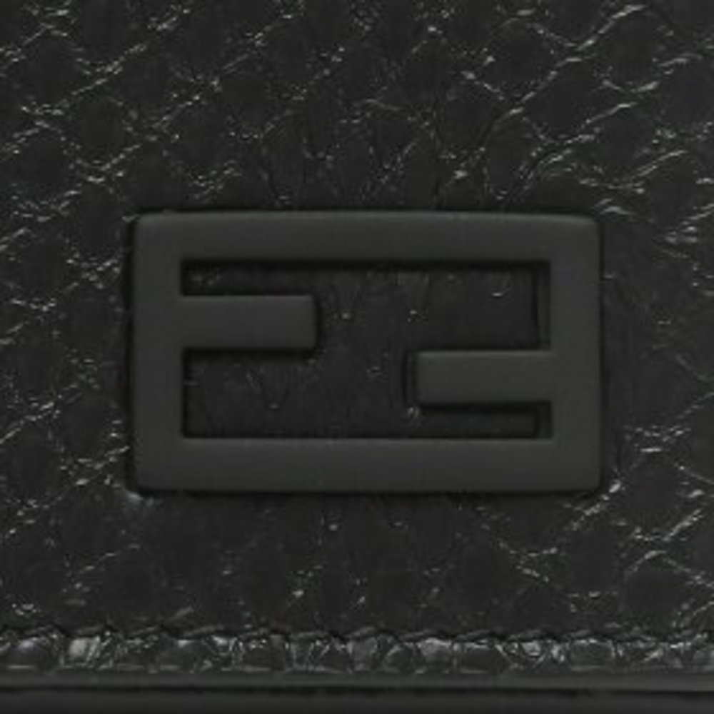 Fendi Tri Wallet Python Leather Black - image 6